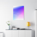 Starfield Space Galaxy Canvas Wall Art - Cosmic Purple Decor