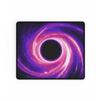 Purple Pink Wormhole XL Desk Mat - Cosmic Vortex Mouse Pad