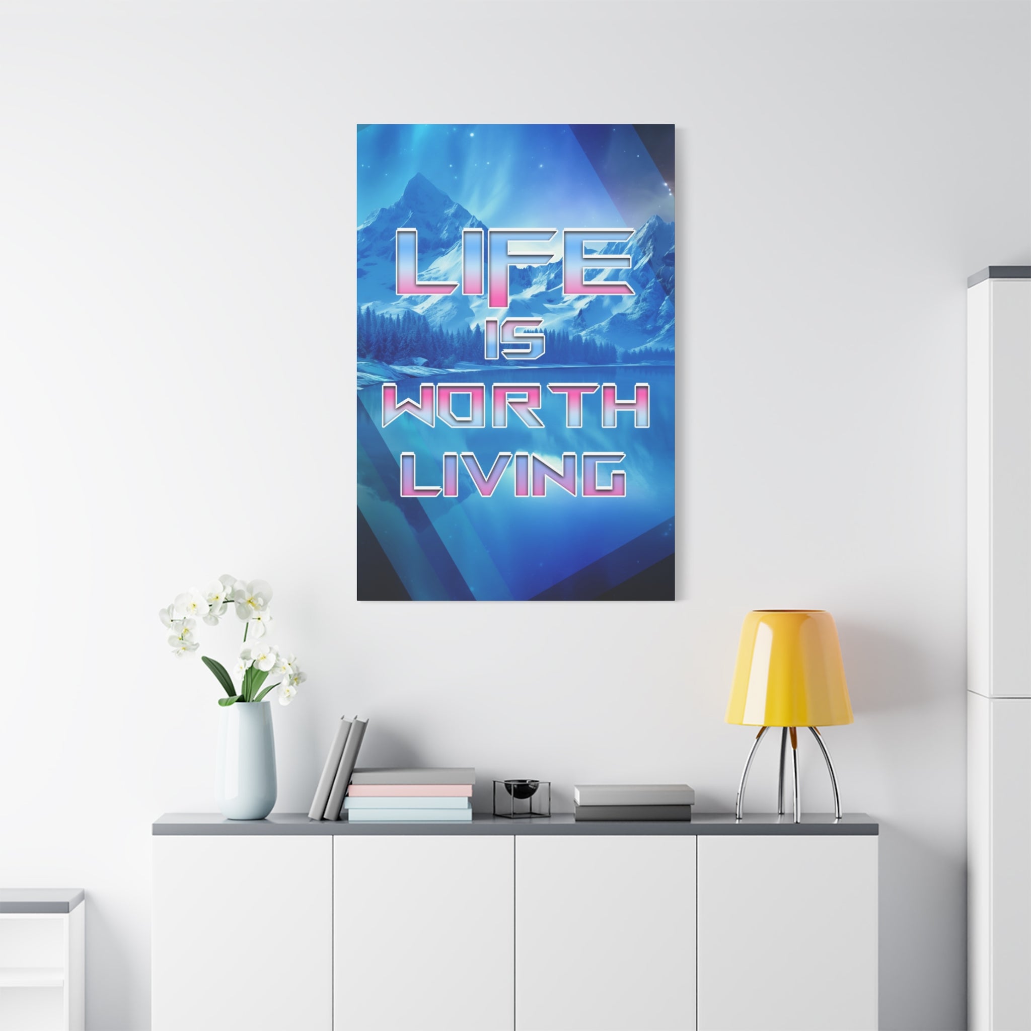 Tree of Life Canvas Wall Art - Modern Abstract Spiritual Decor