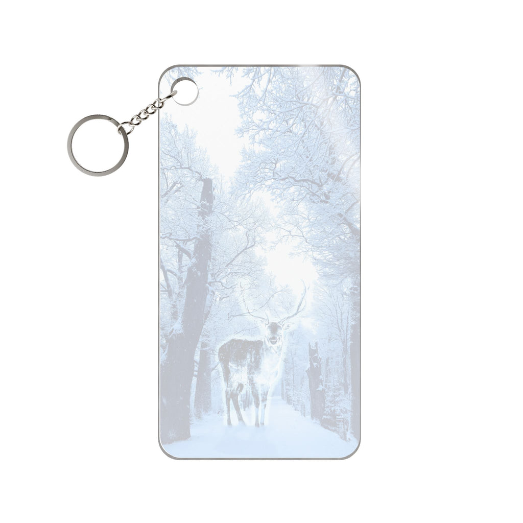 Cosmic Deer Keychain - Celestial Animal Acrylic Charm
