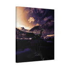 Baby Winged Dragon Canvas Wall Art - Fantasy Creature Decor