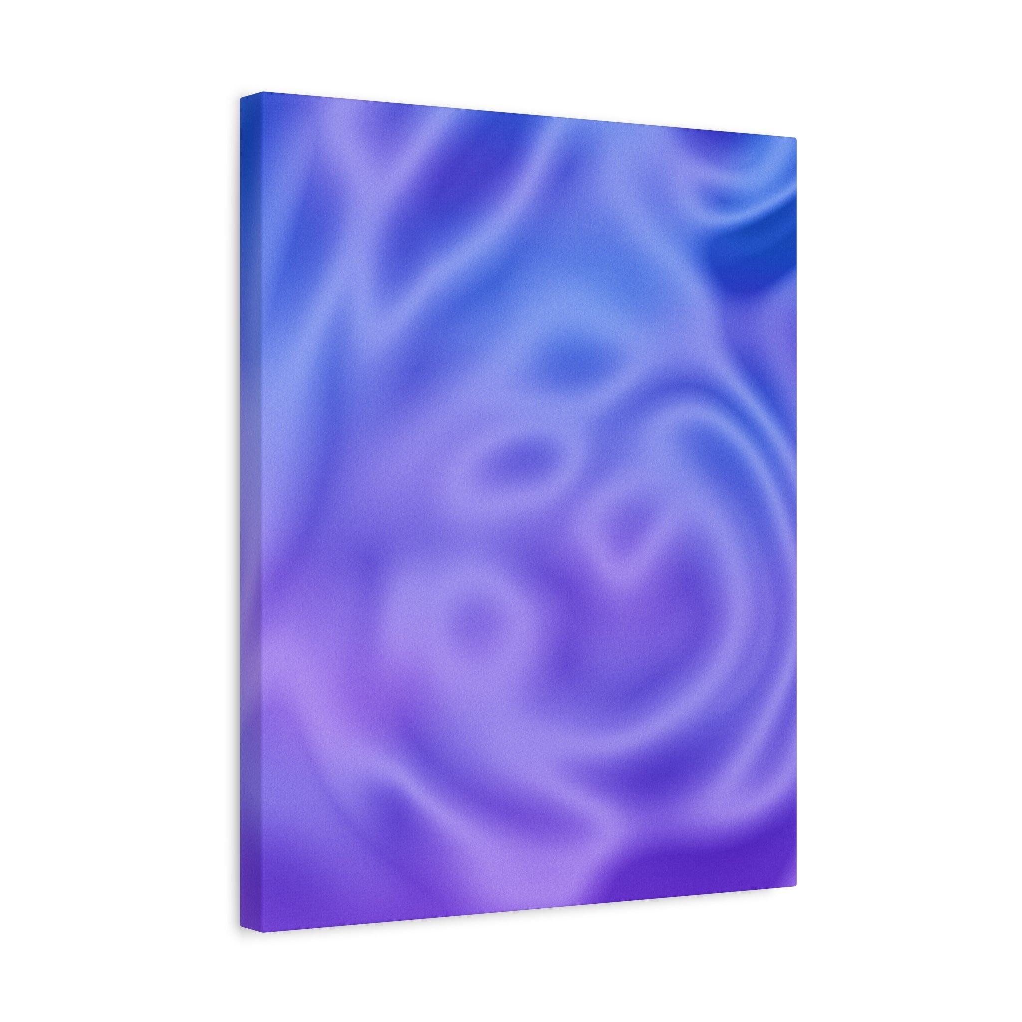 Liquid Metal Mist Pink Canvas Wall Art - Modern Textured Abstract Decor