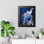 Astronaut in the Clouds Framed Poster - Dreamy Space Wall Art