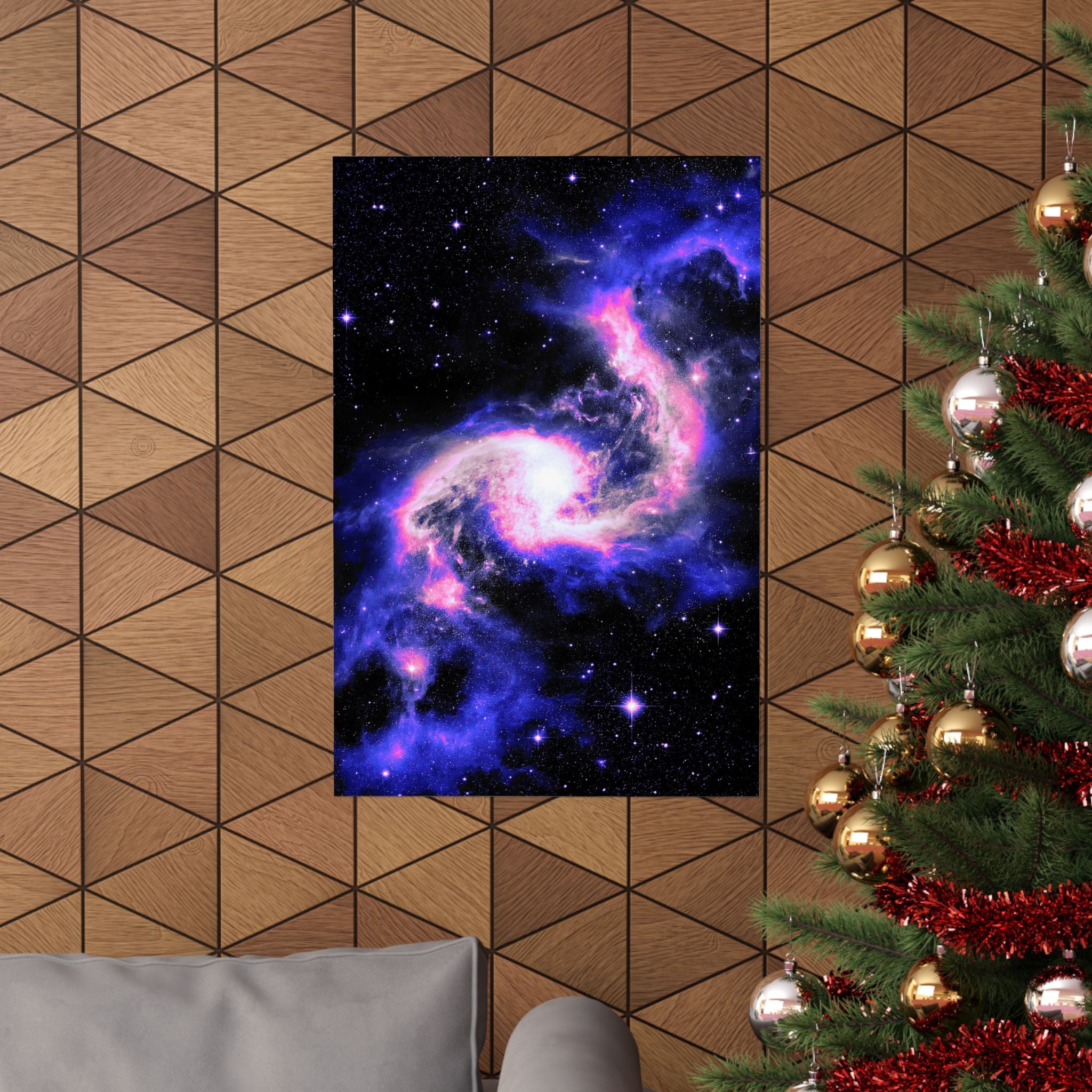 Star Formation Matte Vertical Poster | Stunning Cosmic Art for Home Decor | Galaxy Wall Art for Astronomy Lovers