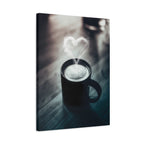 Coffee Love Canvas Wall Art - Aesthetic Kitchen Cafe Decor