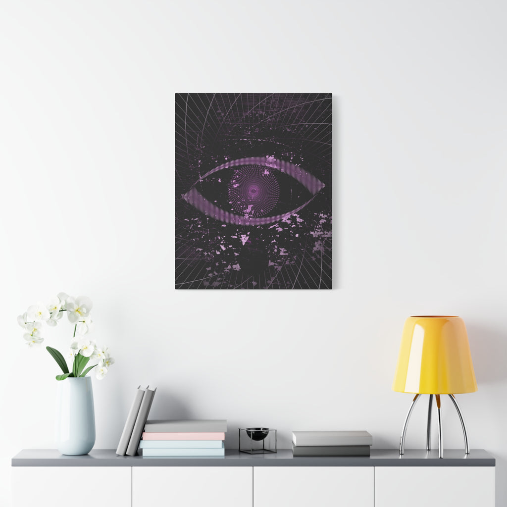 Eye of the Lost Canvas Wall Art - Surreal Dark Third-Eye Decor