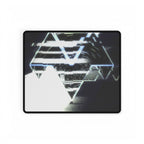 Space Paranoia Desk Mat - Dark Distorted Glitchy Scene Mouse Pad