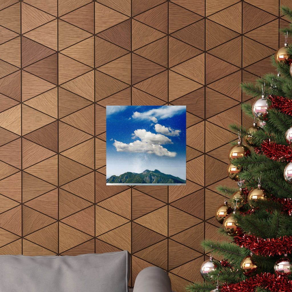 Star-Filled Shoreline Poster | Matte Vertical Art | Museum-Grade Quality | Perfect for Home & Office Decor