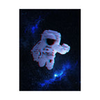 Scanline Spaceman Poster - Retro CRT Astronaut Art Print