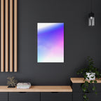 Starfield Space Galaxy Canvas Wall Art - Cosmic Purple Decor