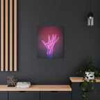 Hand of the Stars Canvas Wall Art - Celestial Cosmic Fantasy Decor