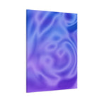 Liquid Metal Mist Pink Canvas Wall Art - Modern Textured Abstract Decor
