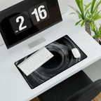 Deep Space Black Hole Cosmic Gaming Desk Mat