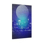 Chicago Skyline Canvas Wall Art - Illinois Cityscape Decor