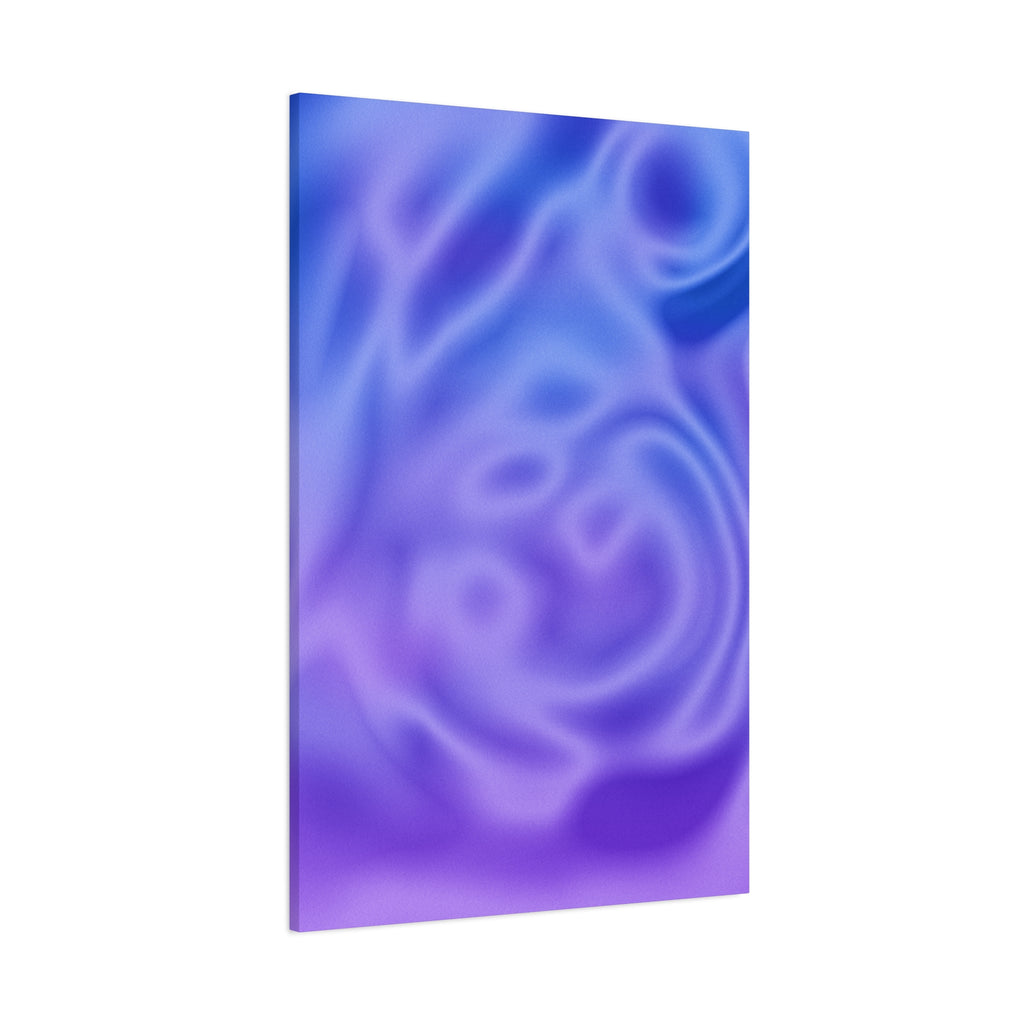 Liquid Metal Mist Pink Canvas Wall Art - Modern Textured Abstract Decor