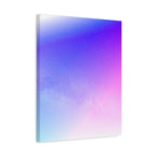 Starfield Space Galaxy Canvas Wall Art - Cosmic Purple Decor