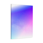 Starfield Space Galaxy Canvas Wall Art - Cosmic Purple Decor