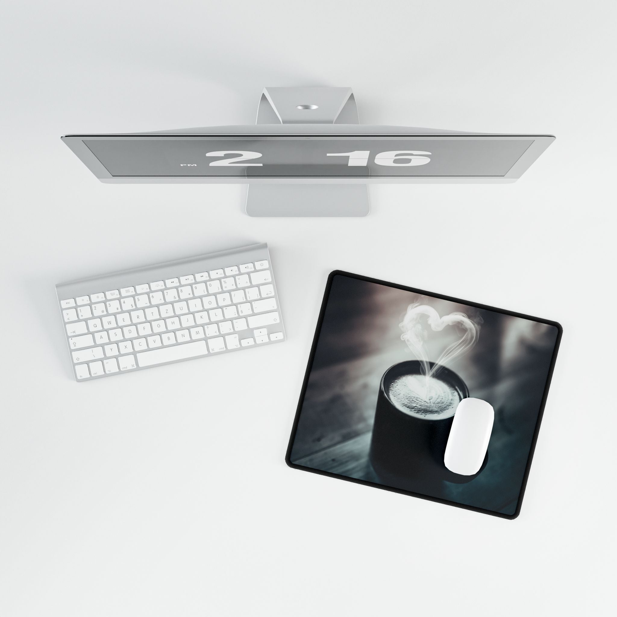 Coffee Love Mouse Pad - Barista Aesthetic Desk Mat