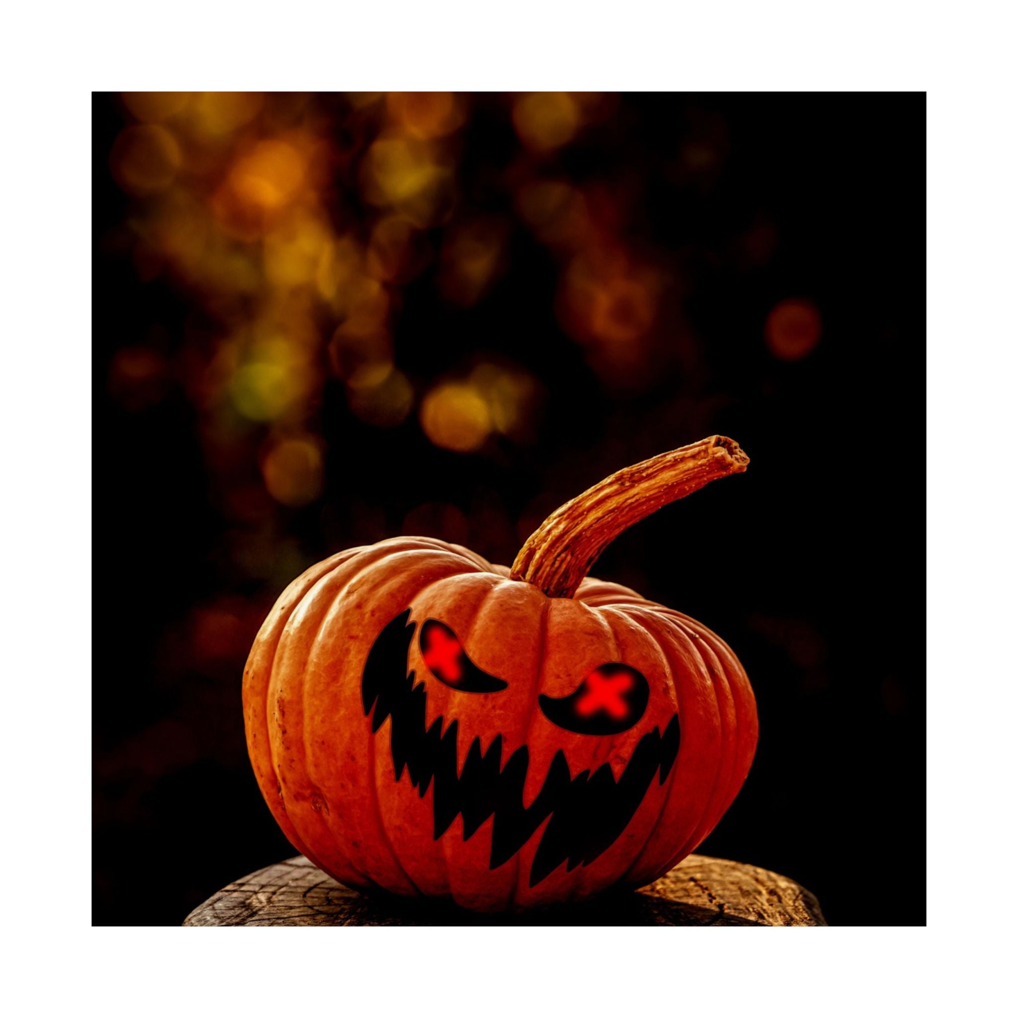 The Pumpkin Nightmare Matte Poster Print