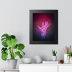 Hand of the Stars Poster - Cosmic Energy Celestial Art Print
