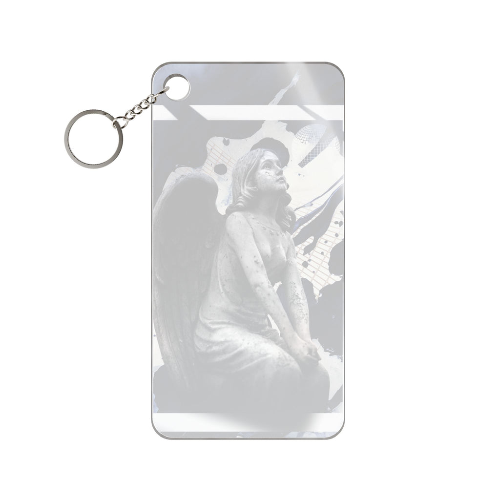 Stone Angel Acrylic Charm Keychain