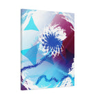 Geometry Portal Canvas Wall Art - Abstract Geometric Sci-Fi Decor