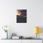 Baby Winged Dragon Canvas Wall Art - Fantasy Creature Decor