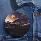 Baby Winged Dragon Pin - Cute Fantasy Art Button