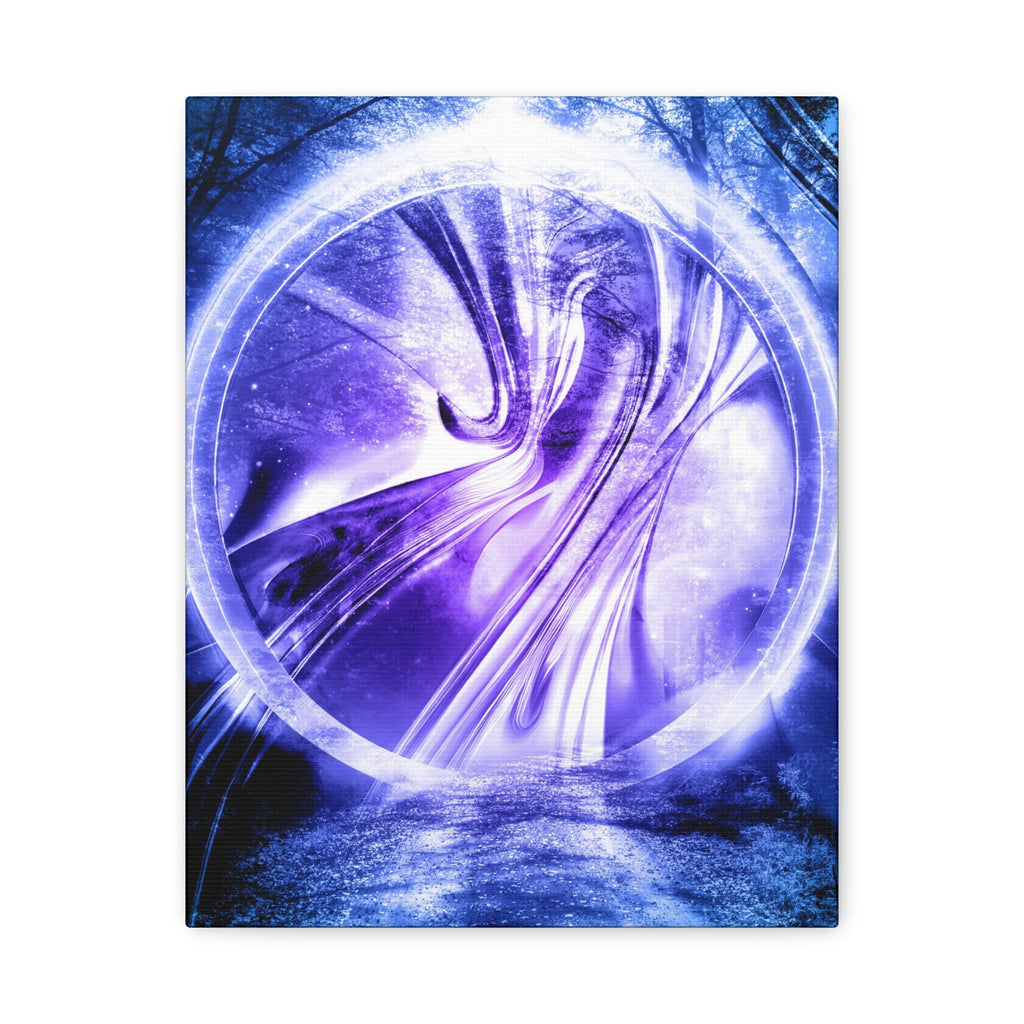 Lost Forest Magic Portal Canvas Wall Art - Special Edition Fantasy Landscape