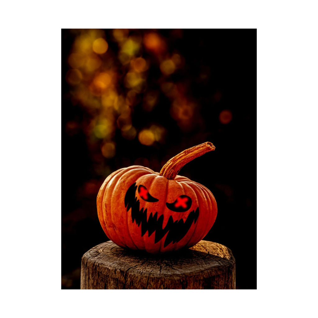 The Pumpkin Nightmare Matte Poster Print