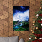 Enchanted Landscape Poster - Fantasy Forest Art Print