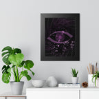 Eye of the Lost Framed Poster - Surreal Third-Eye Wall Art