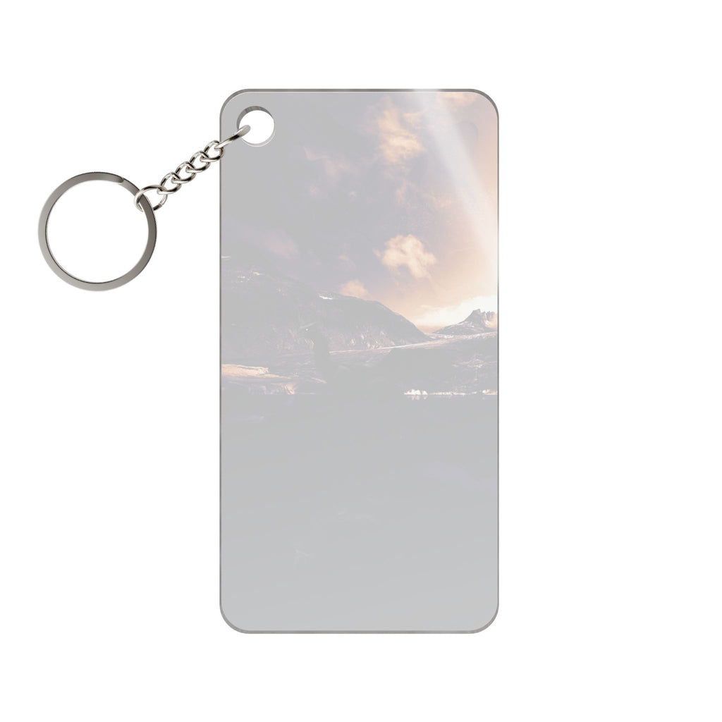 Baby Winged Dragon Keychain - Fantasy Acrylic Charm