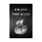 Enjoy the Vibe Poster - Aesthetic Typography Art Print