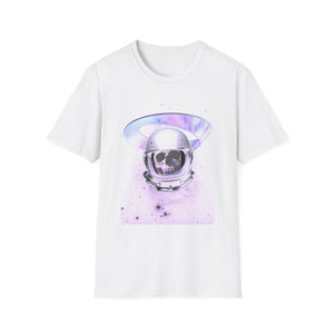 Astronaut Skeleton Skull Tee - Cosmic Horror Space Graphic Shirt