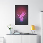 Hand of the Stars Canvas Wall Art - Celestial Cosmic Fantasy Decor