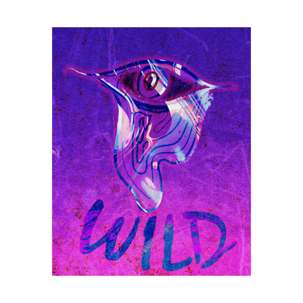 Wild Eye Matte Poster Print