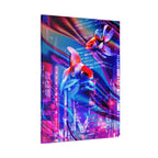 Japanese City Punk Special Edition Canvas Wall Art - Neon Japan Street