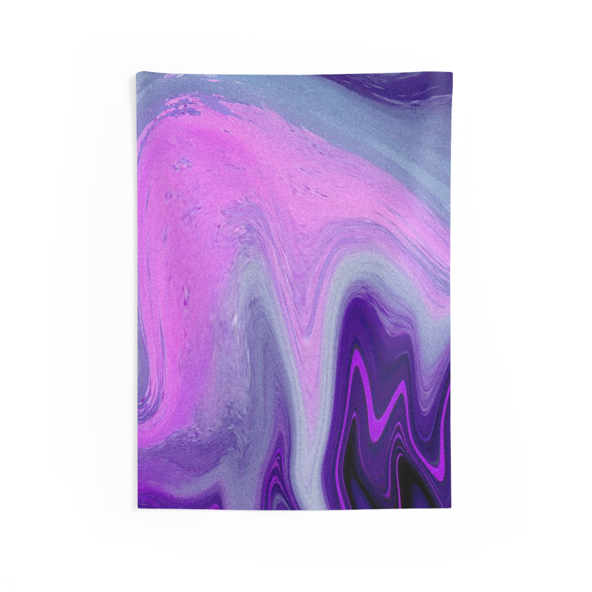 Into the Night Tapestry - Dark Dreamy Abstract Wall Hanging