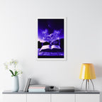 Magic Book Love Spell Framed Poster - Witchy Fantasy Wall Art