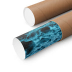 Winter Aurora Lights Matte Poster Print