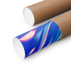 Trippy Holographic Matte Poster Print