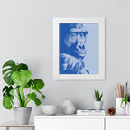 Educated Gorilla Framed Poster - Abstract Primate Wall Art