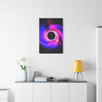 Neon Wave Horizon Canvas Wall Art - Special Edition Retro 80s Sunset