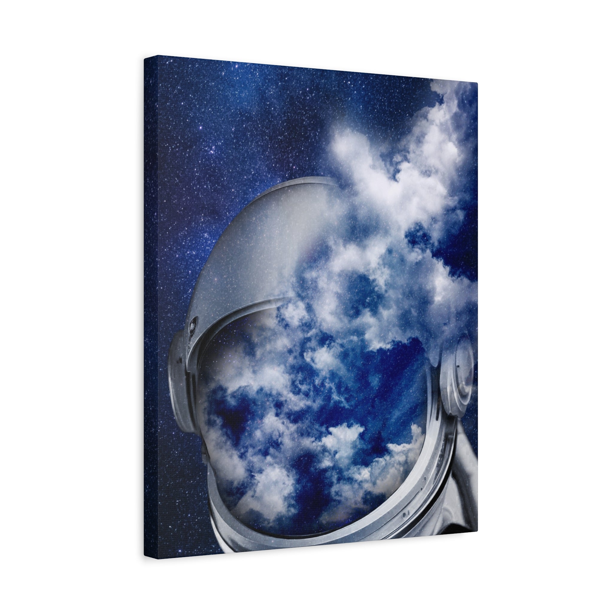 Psychedelic Astronaut Canvas Wall Art - Dreamy Space Decor