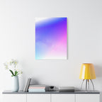 Starfield Space Galaxy Canvas Wall Art - Cosmic Purple Decor