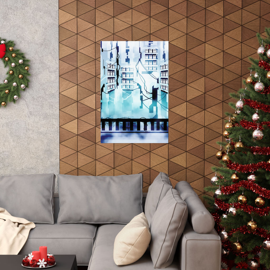 Memory Chamber Poster - Remember to Forget Cyberpunk Art Print
