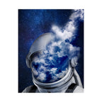 Astronaut in the Clouds Poster - Dreamy Space Art Print