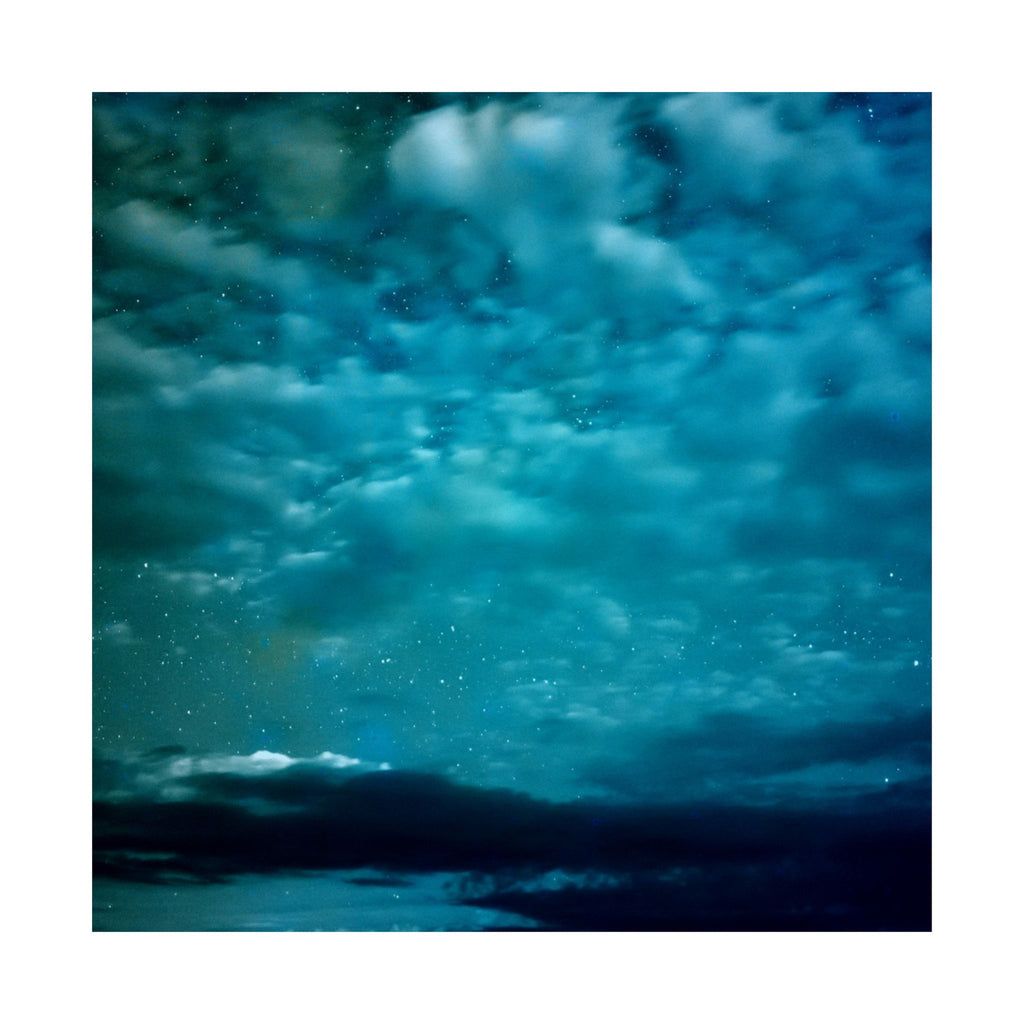 Serene Blue Sunrise Poster - Calm Lake Landscape Art Print