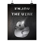 Enjoy the Vibe Poster - Aesthetic Typography Art Print